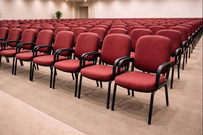 cadeiras para igreja e escola